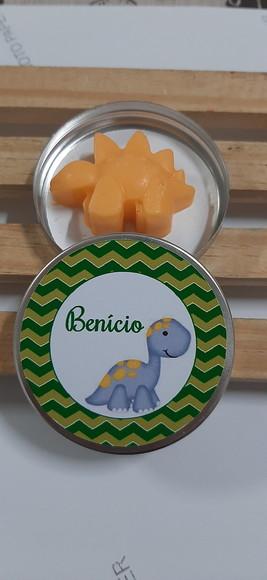Latinha Com Dinossauro, Sabonete De Dinossauro, Aniversário