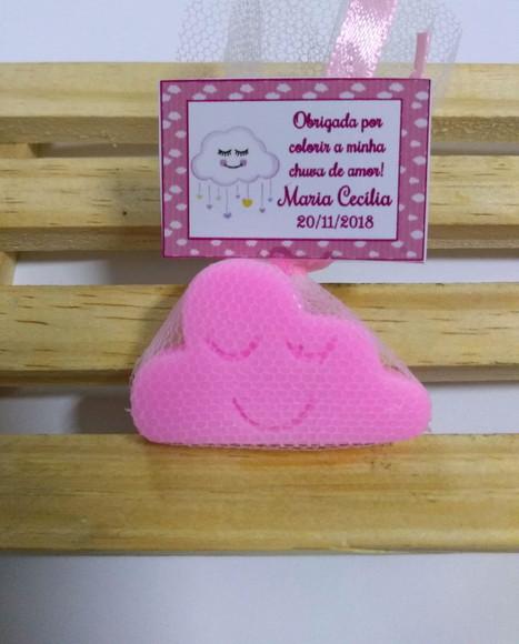 Sabonete de Nuvem, Chuva de Amor, Lembrancinha Nascimento
