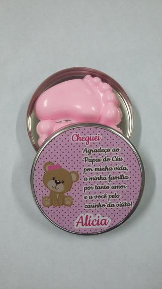 Latinha com Pezinhos, Lembrancinha de Nascimento