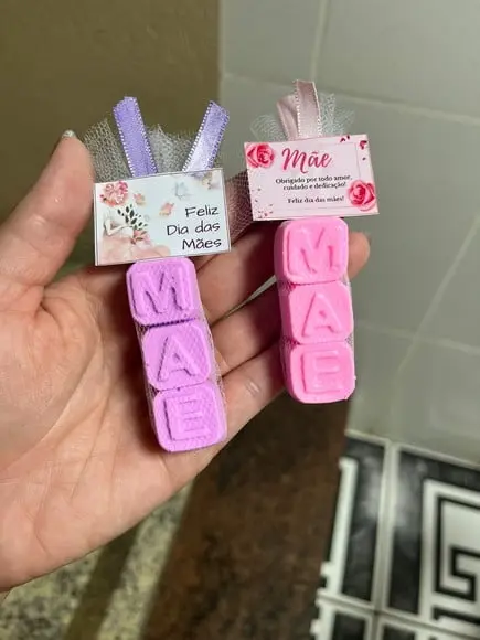 Sabonete Mãe Lembrancinha Dia das Mães
