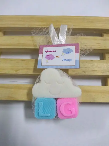 Sabonete De Nuvem, Lembrancinha Chuva De Amor, Letra