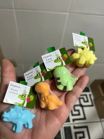 Sabonete de Dinossauro, Lembrancinha Dino, Aniversário