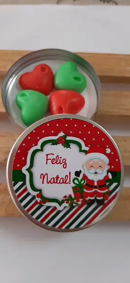 Latinha para Natal, Feliz Natal, Lembrancinha Natal