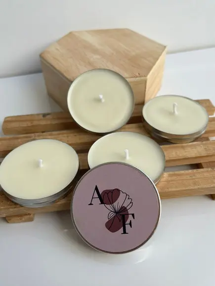 Latinha com Vela Aromática Personalizada, Casamento, Noivado