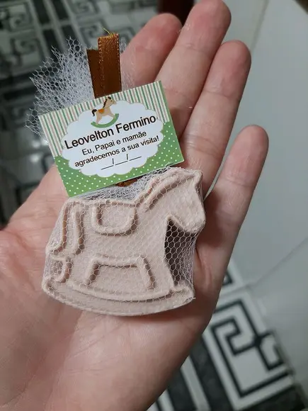 Sabonete Cavalinho de Pau, Lembrancinha Nascimento, Cavalo