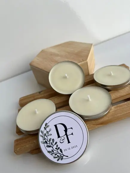 Latinha com Vela Aromática Personalizada, Casamento, Noivado