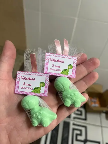 Sabonete De Dinossauro, Lembrancinha Chá, Nascimento