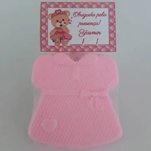 Sabonete Vestido, Lembrancinha Nascimento Menina