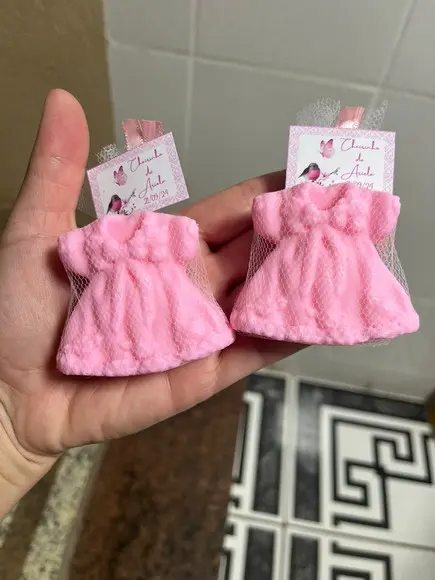 Sabonete Vestido, Lembrancinha Maternidade, Chá de Bebê