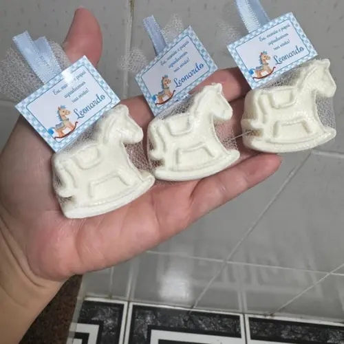 Sabonete Cavalinho Pau Lembrancinha Nascimento Cavalo