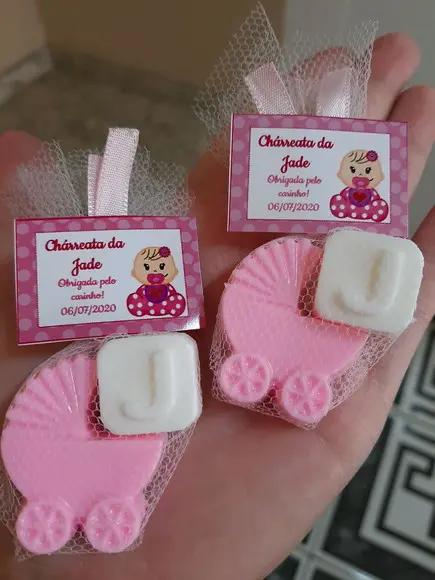 Lembrancinha De Nascimento, Sabonete De Carrinho E Letra