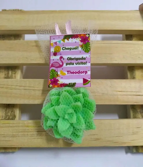 Sabonete Suculenta, Lembrancinha, Sabonete Cacto