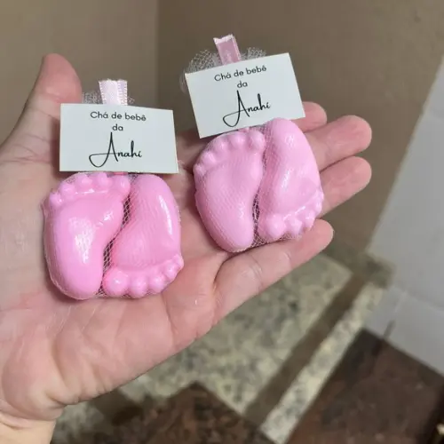 Sabonete Pezinho, Lembrancinha Chá Revelação, Nascimento