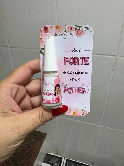 Lembrancinha para Mães Esmalte Personalizado