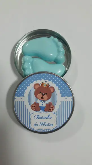 Latinha Com Pezinhos, Lembrança De Nascimento
