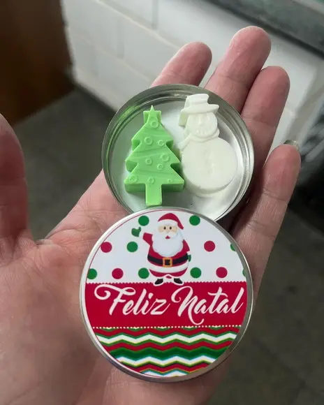 Latinha para Natal, Feliz Natal, Lembrancinha Natal