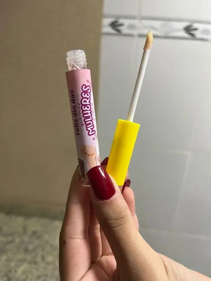 Lip Gloss Labial Personalizado, Dia da Mulher