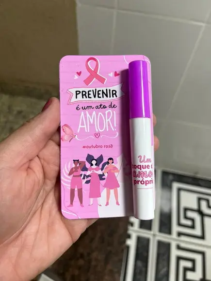 Lip Gloss Labial | Brinde Outubro Rosa