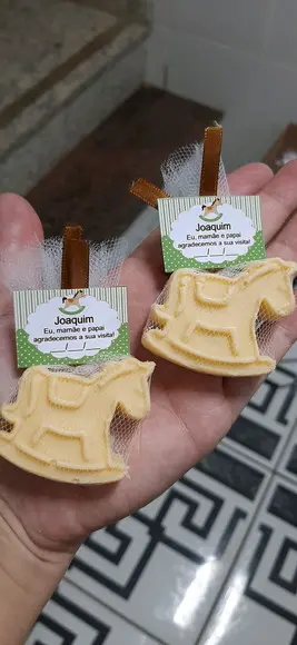 Sabonete Cavalinho de Pau, Lembrancinha Nascimento, Cavalo