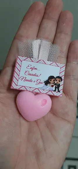 Sabonete De Coração, Lembrancinha Casamento, Noivado
