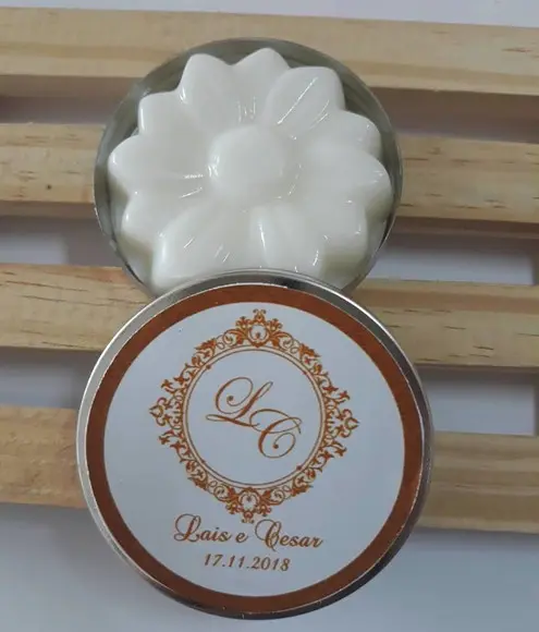 Latinha Com Margarida, Lembrancinha Noivado, Casamento