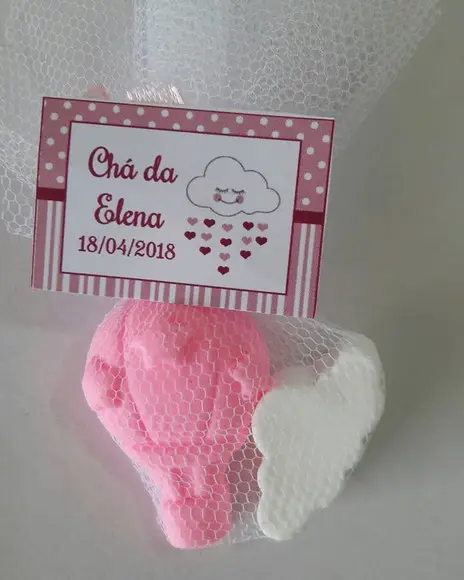Sabonete Nuvem e Balão, Lembrancinha Nascimento, Maternidade