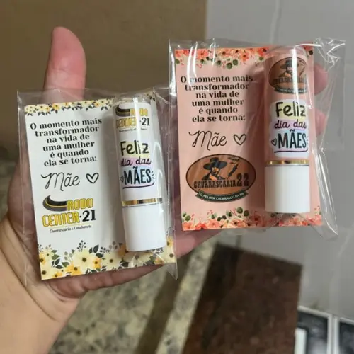Manteiga de Cacau com Card, Dia da Mães, Lembrancinha