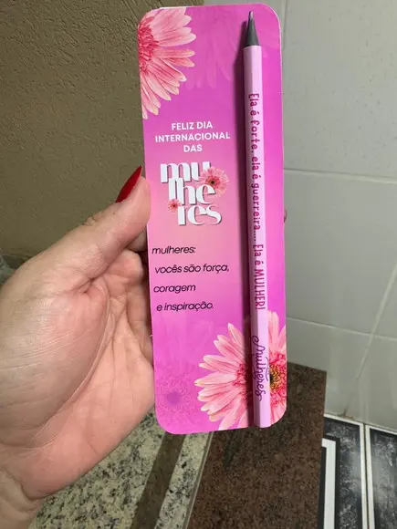 Lápis Personalizado com Card Brinde Corporativo