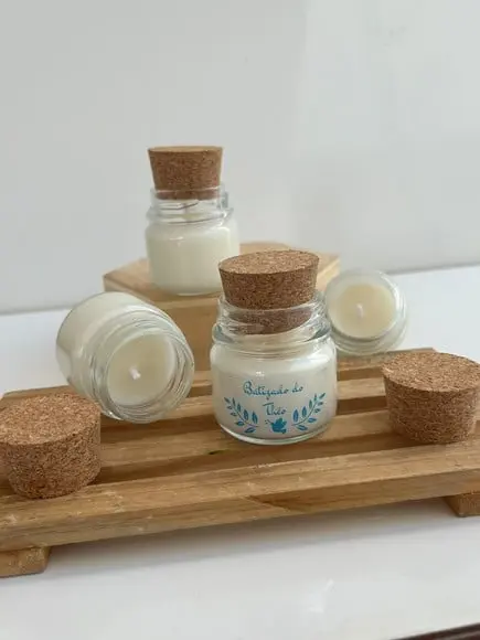 Lembrancinha Vela Perfumada, Batizado, Batismo, Casamento