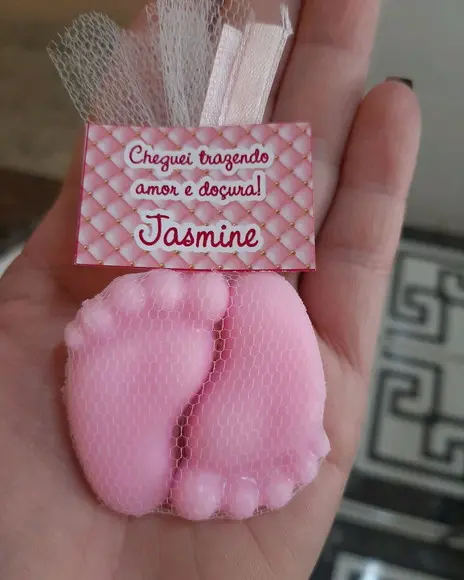 Sabonete De Pezinho, Lembrancinha Nascimento, Chá De Bebê