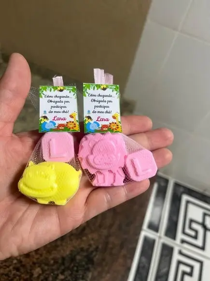 Sabonete Safari Baby Lembrancinha Chá de Bebê