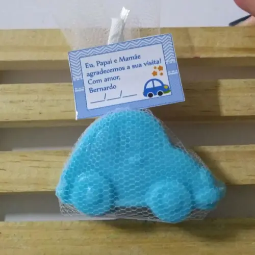 Sabonete Carrinho, Lembrancinha Nascimento, Chá , Fusquinha