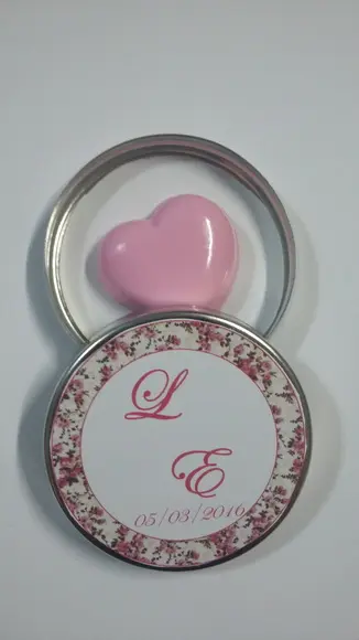 Latinha Com Coração, Lembrancinha Casamento, Noivado
