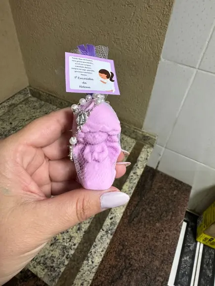 Sabonete de Querubim, Lembrancinha de Batizado, Anjinho