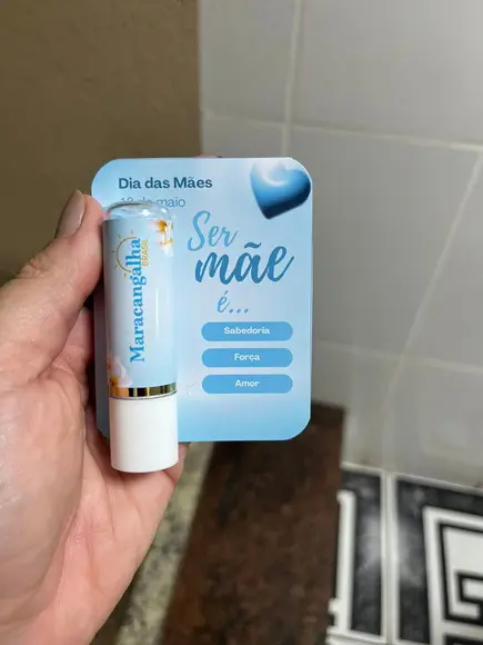 Lembrancinha Dia das Mães, Manteiga de Cacau com Card