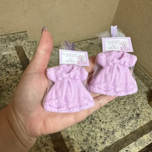 Sabonete Vestidinho Personalizado Lembrancinha Maternidade