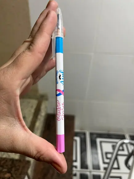 Caneta Personalizada Outubro Rosa e Novembro Azul