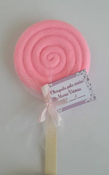 Pirulito Sabonete, Lembrancinha Nascimento, Chá, Aniversário