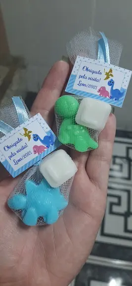 Sabonete De Dinossauro, Inicial, Lembrancinha Nascimento