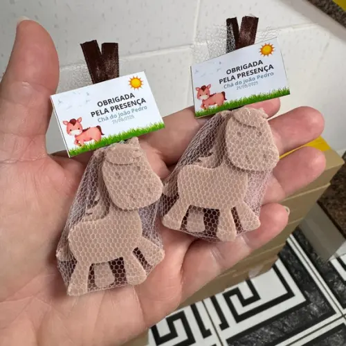 Sabonete Cavalinho Lembrancinha Chá de Bebê