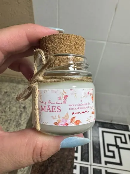 Vela Perfumada Brinde Dia das Mães