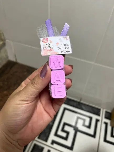 Sabonete Artesanal Mãe Coleção Brinde Dia das Mães