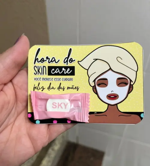Brinde Skincare Dia das Mães, Lembrancinha, Mimo Mãe