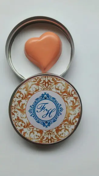 Latinha Com Coração, Lembrancinha Casamento, Noivado