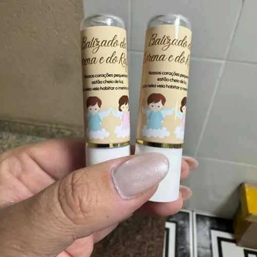 Manteiga de Cacau Lembrancinha Batismo