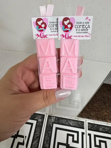 Sabonete Mãe Lembrancinha Dia das Mães