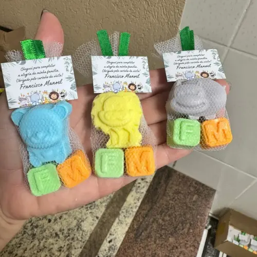 Sabonete Safari Lembrancinha Infantil Tema Safari