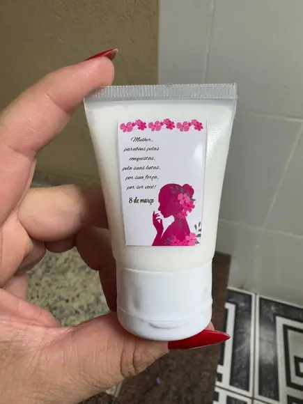 Hidratante Corporal Lembrancinha Dia da Mulher