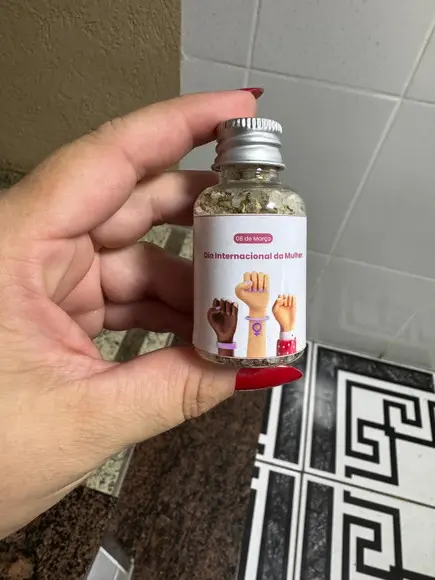 Escalda Pés Brinde Dia da Mulher Dia das Mães