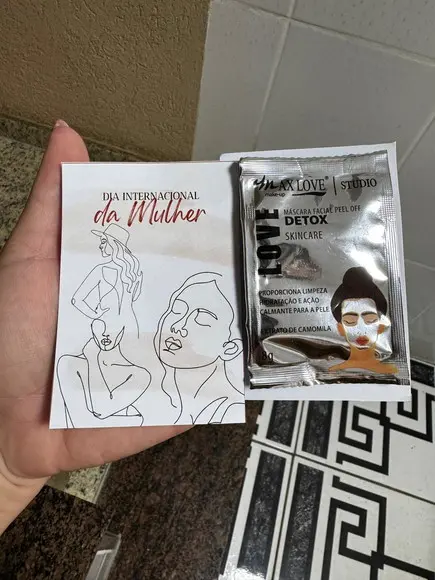 Máscara Facial para Lembrancinha Dia das Mães Dia da Mulher